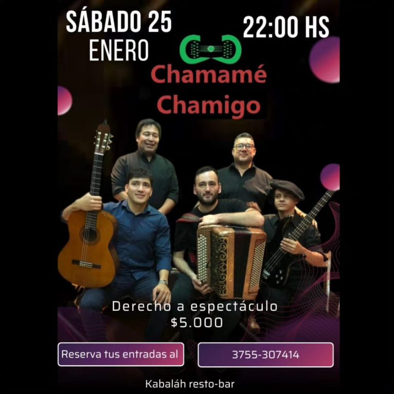 (Música en vivo) «Chamamé Chamigo»