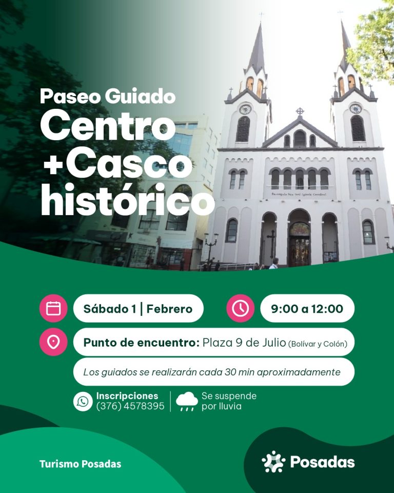 Paseo Guiado Centro + Casco Histórico