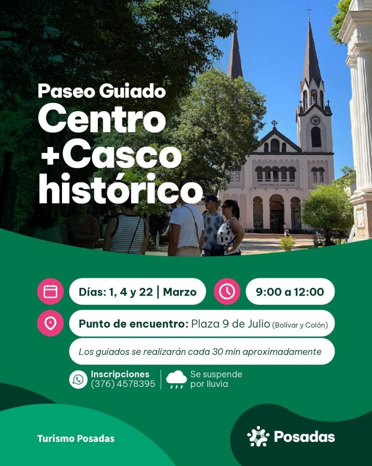 Paseo Guiado Centro + Casco Histórico