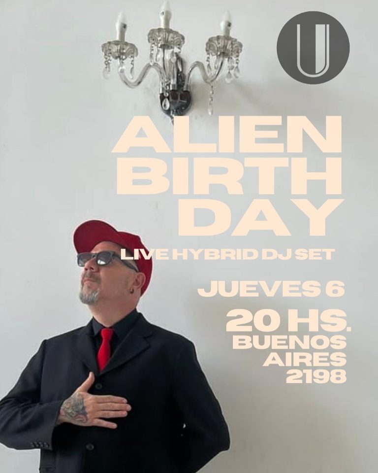 Alien Birthday, live Hybrid DJ Set.