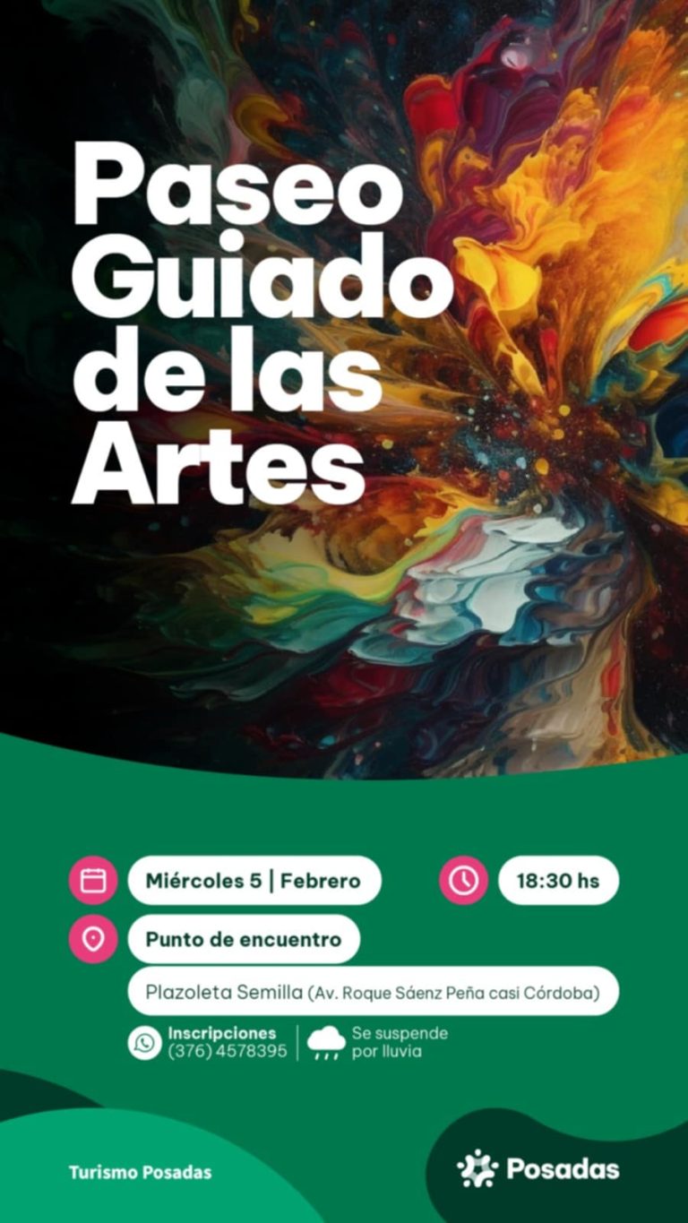 Paseo Guiado de las Artes.