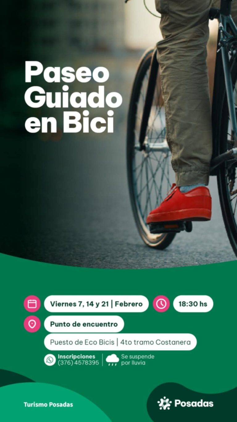 Paseo Guiado en Bici.