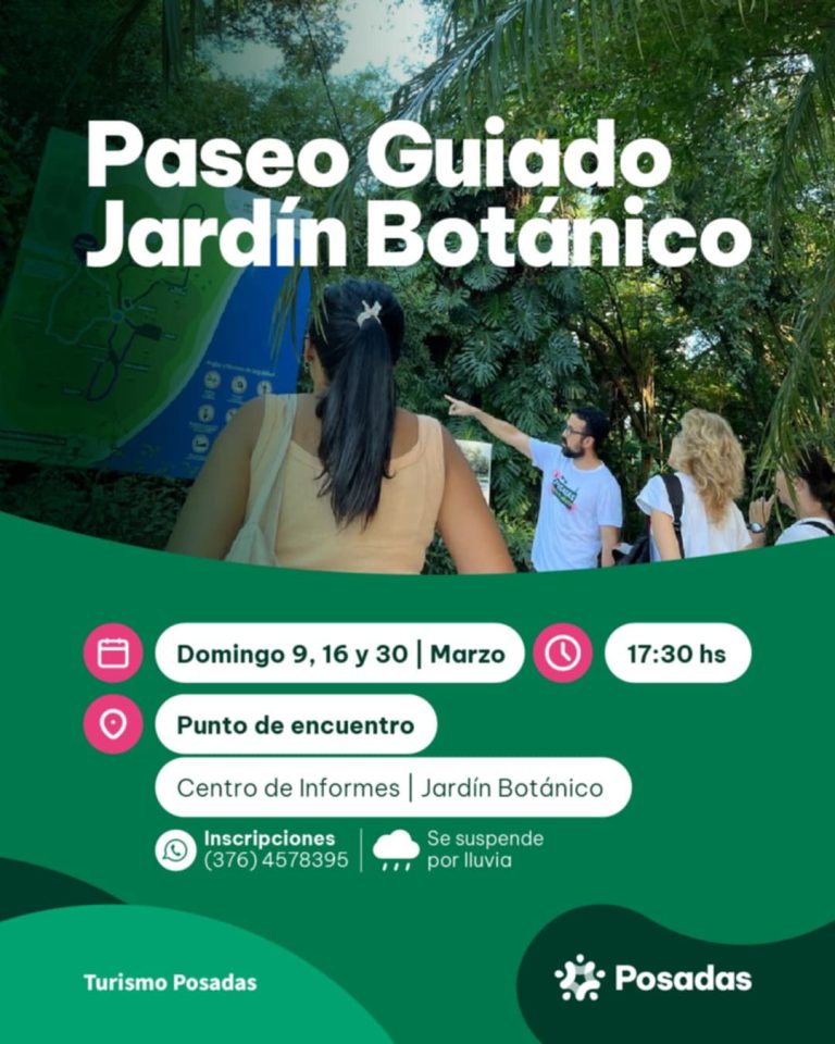 Paseo Guiado Jardín Botánico