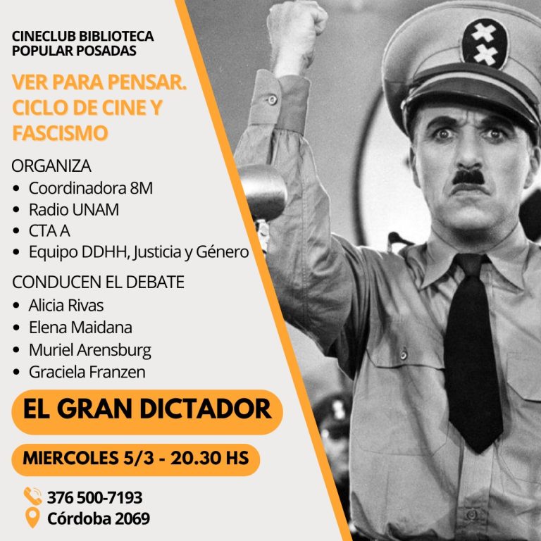 Cineclub: El Gran Dictador