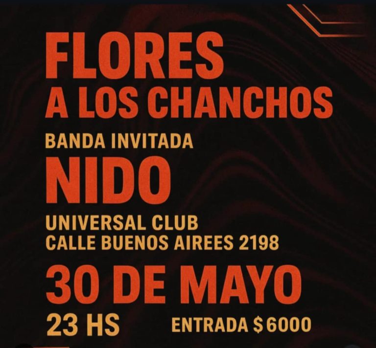 Flores a los Chanchos y Banda invitada Nido