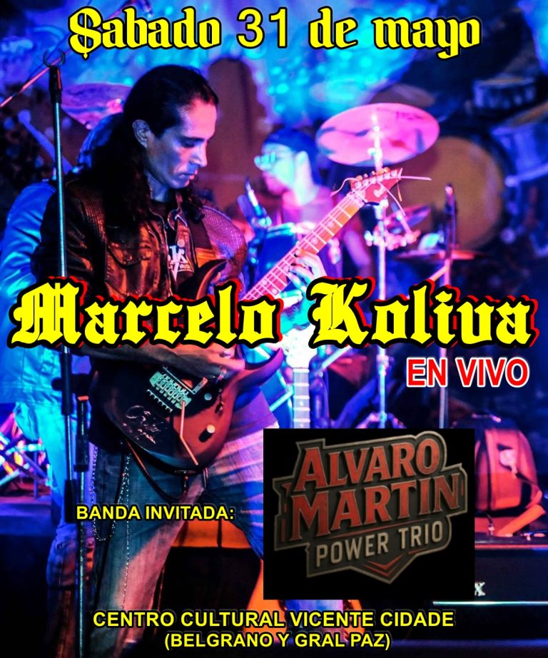 Marcelo Koliva y Álvaro Martín Power Trío