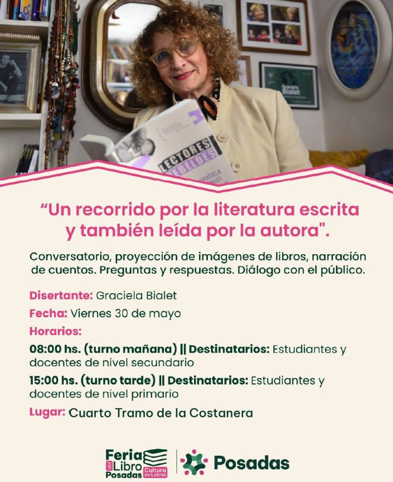 «Un recorrido por la literatura escrita y también leída por la autora»