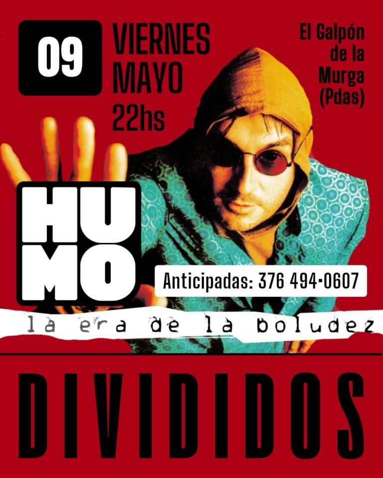 HUMO presenta “La Era de la Boludez” de Divididos