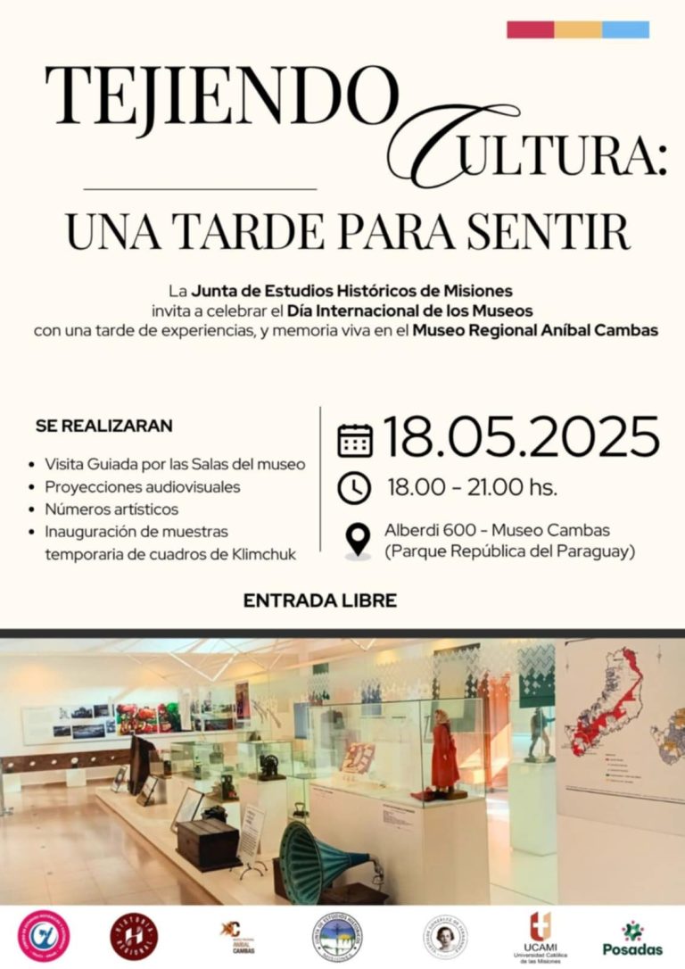 Tejiendo Cultura, Una tarde para Sentir