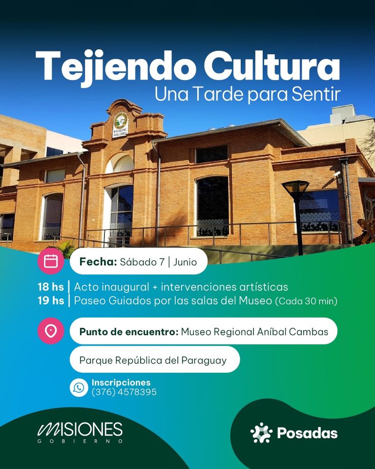 Tejiendo Cultura. Una tarde para sentir.