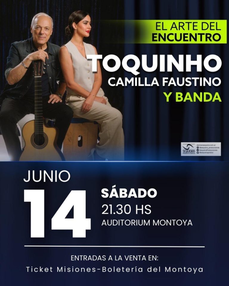 Toquinho, Camilla Faustino y Banda