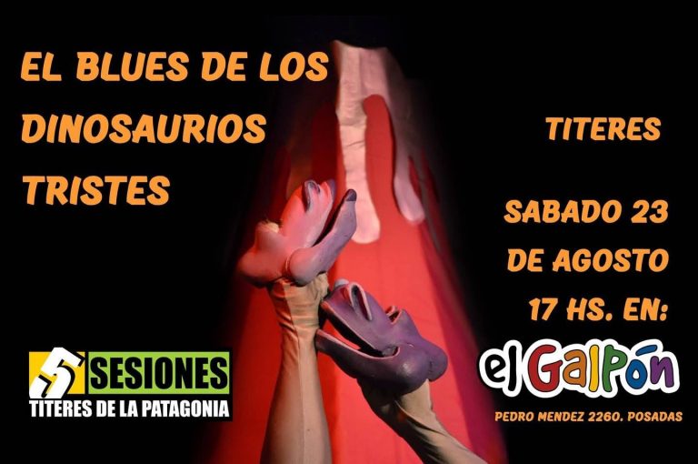 Títeres: El Blues de los dinosaurios tristes