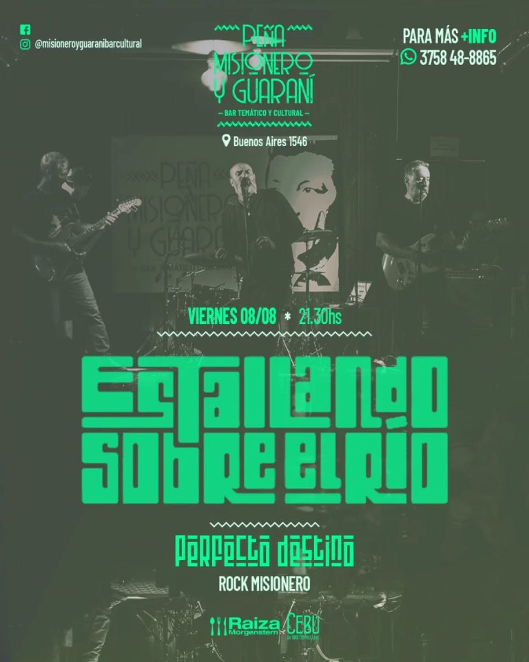 Estallando sobre el Río