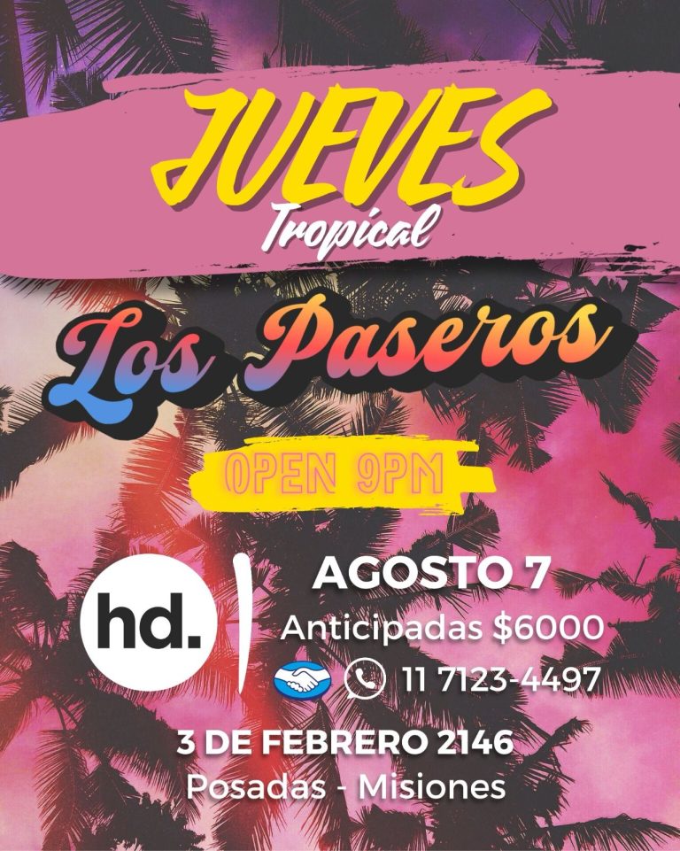 Jueves Tropical, Los Paseros