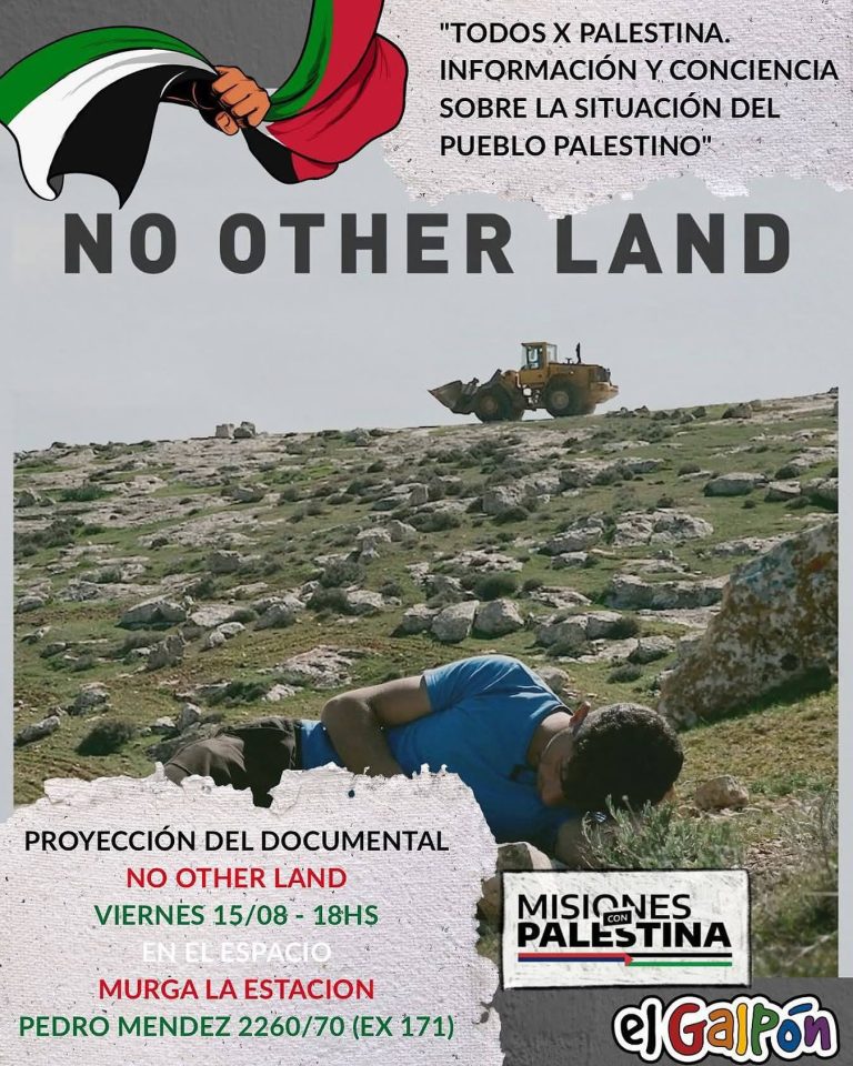 Proyección del Documental «No Other Land»