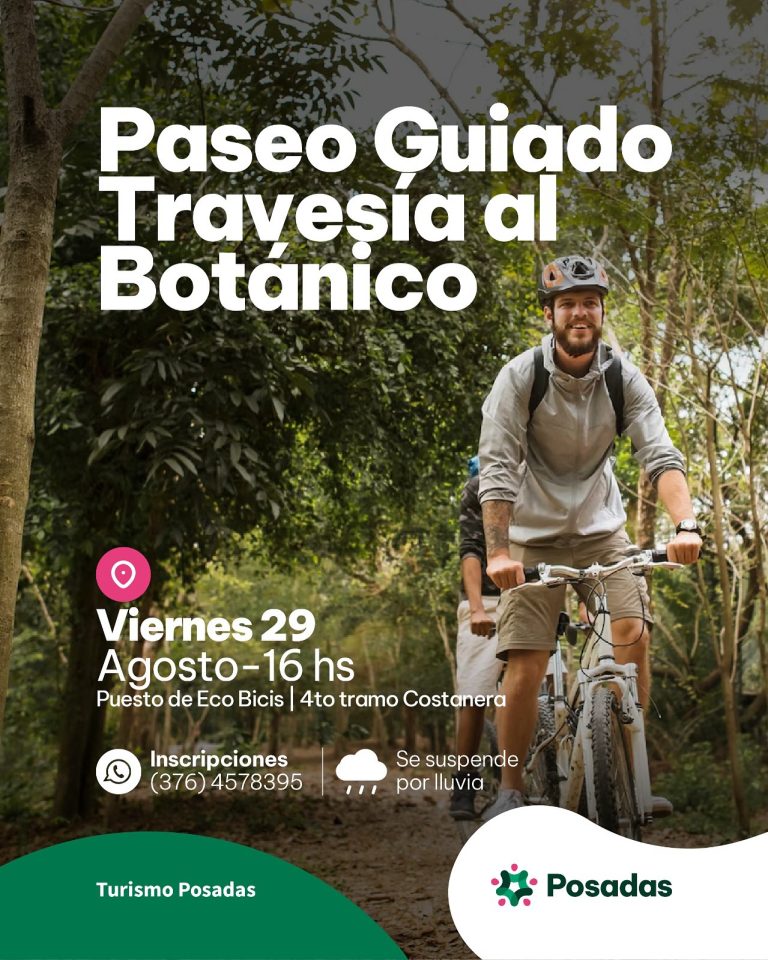 Paseo Guiado en Bici Travesía al Botánico
