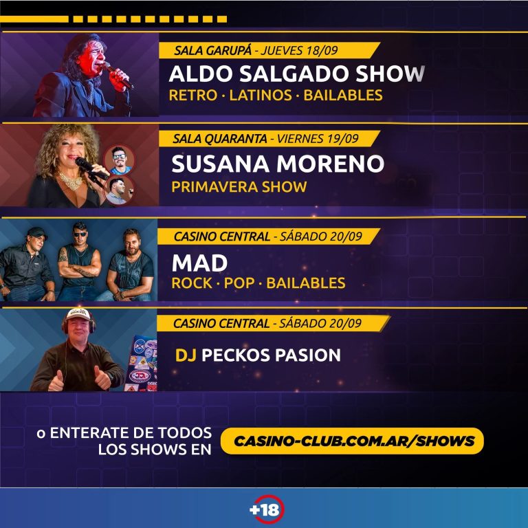 MAD, Rock, Pop, Bailables + DJ Peckos Pasión