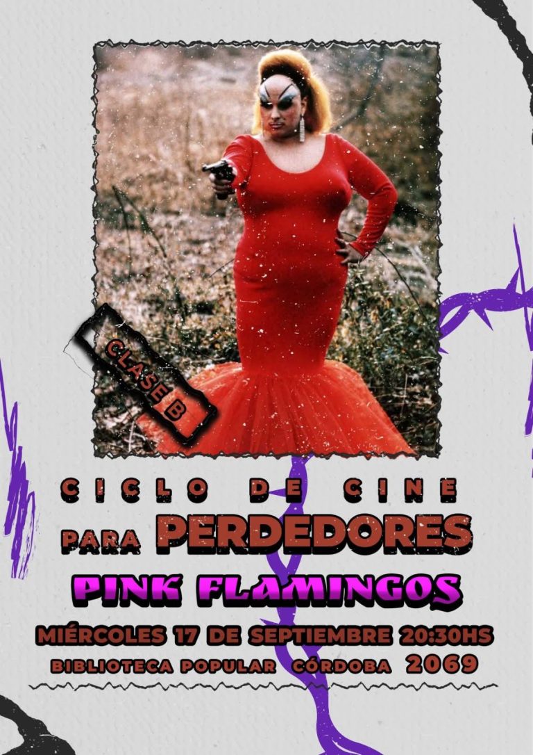Ciclo de Cine para Perdedores presenta «Pink Flamingos»