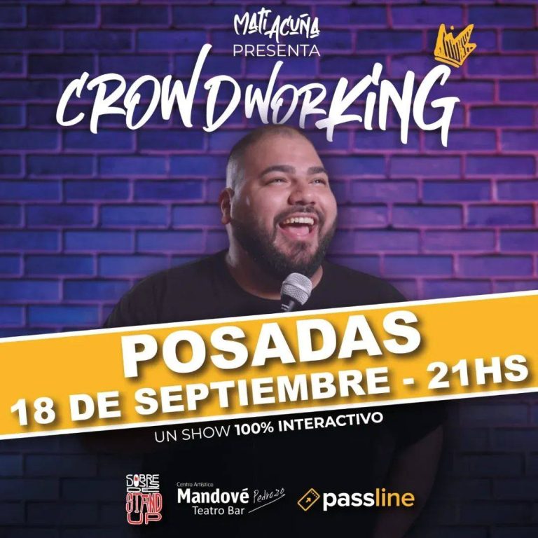 Show de Matías Acuña «Crowdworking»