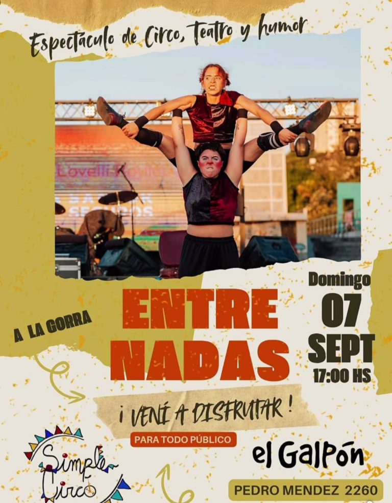 Entre Nadas, espectáculo de circo, teatro y humor