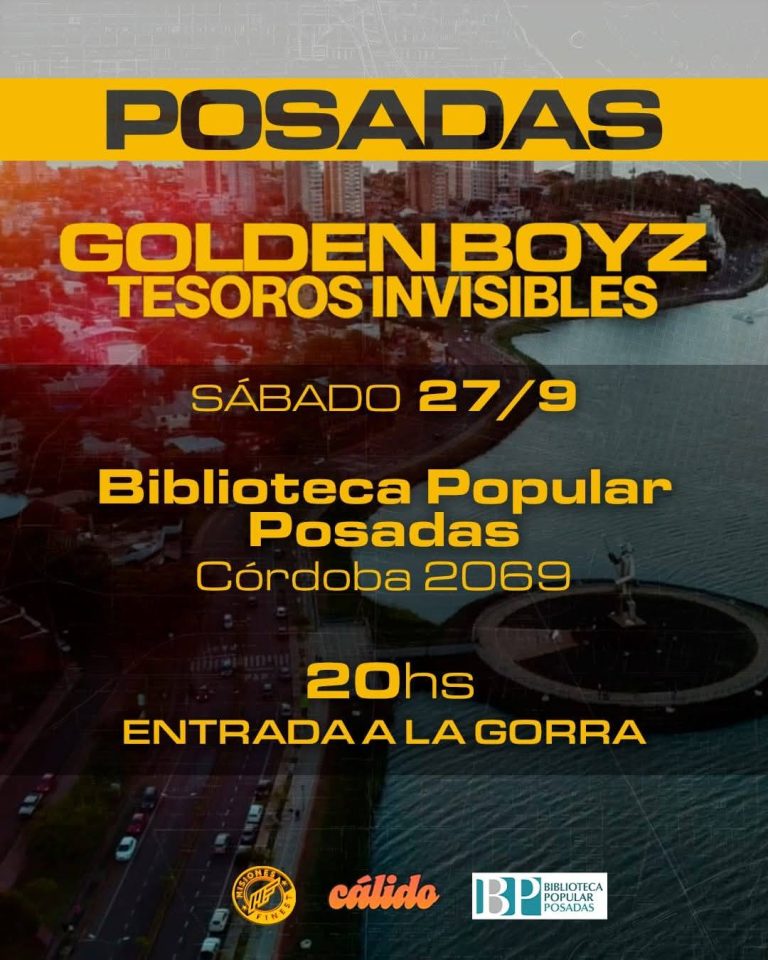 Proyección de Golden Boyz, tesoros invisibles