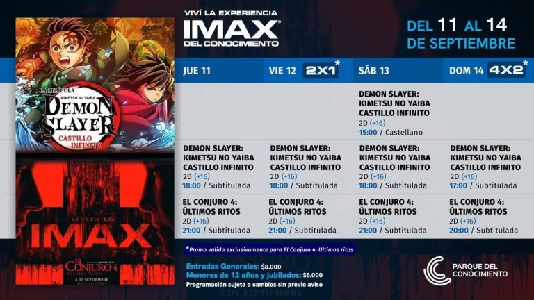 Demon Slayer: Kimetsu No Yaiba Castillo Infinito y El Conjuro 4: Últimos ritos