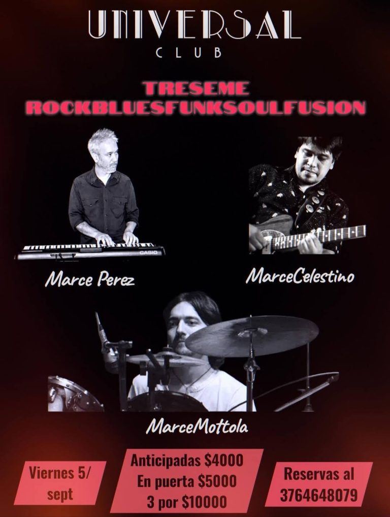 TRESEME, Rock, Blues, Funk, Soul fusión