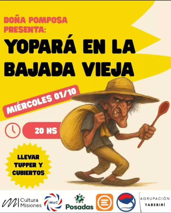 Doña Pomposa presenta Yopará en Bajada Vieja