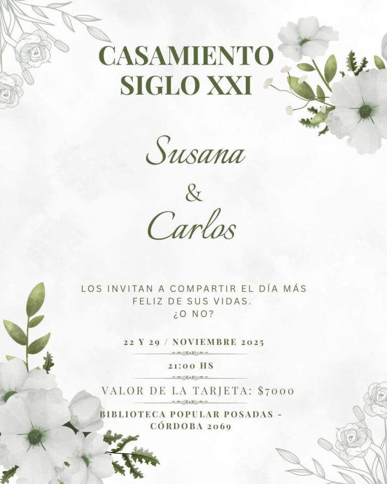 Casamiento Siglo XXI