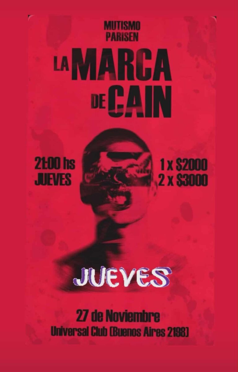 Mutismo Parisien y La Marca de Caín