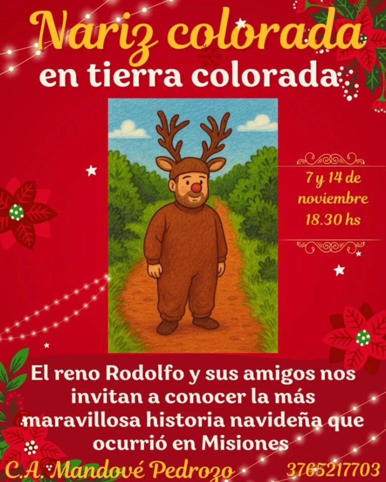 Nariz Colorada en Tierra colorada