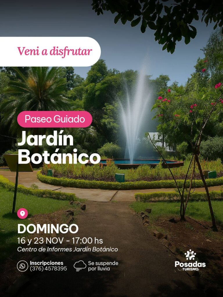 Paseo Guiado Jardín Botánico