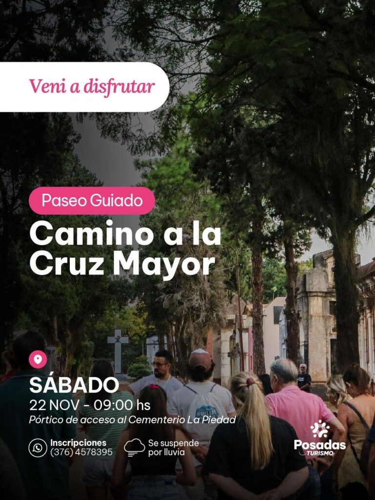 Paseo Guiado Cementerio Camino a la Cruz Mayor