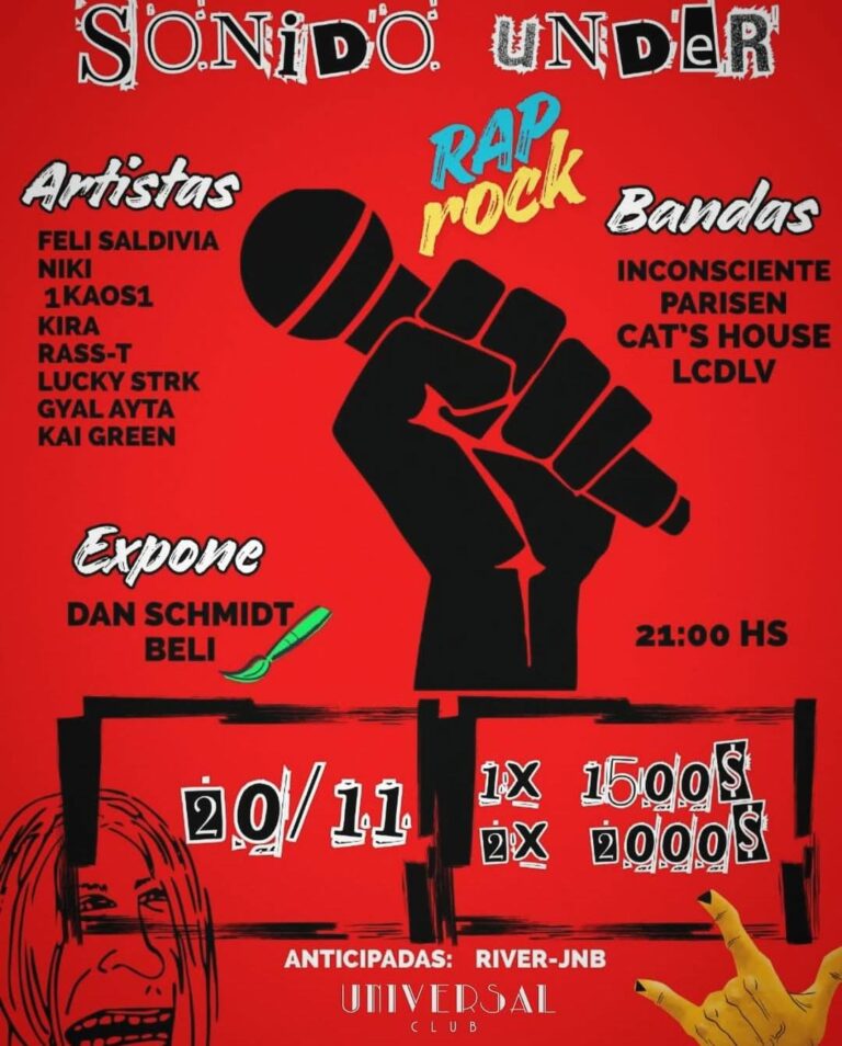 Sonido Under – Rap & Rock Nigth