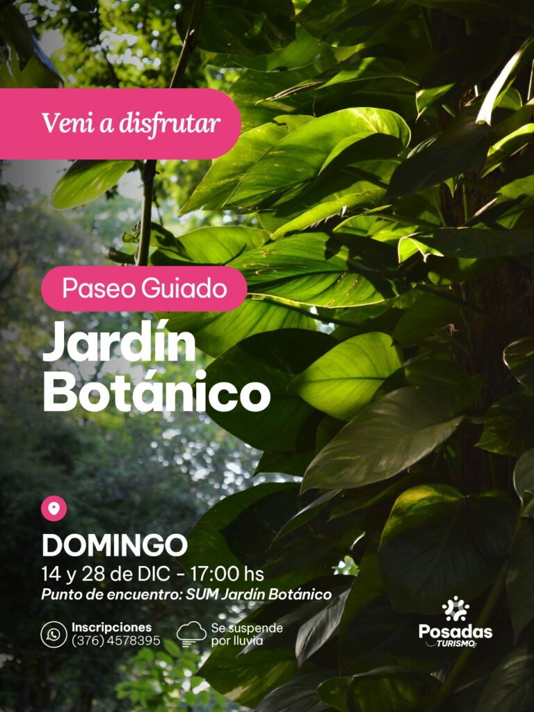 Paseo Guiado por el Jardín Botánico Alberto Roth