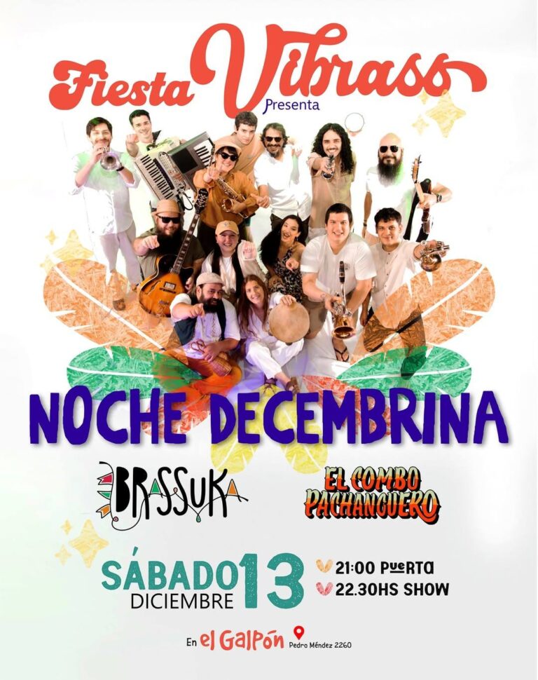 Fiesta Vibrass presenta Noche Decembrina