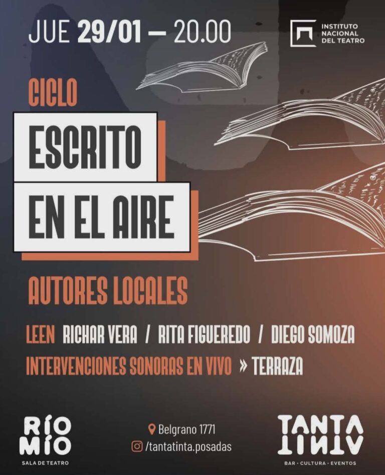 Ciclo Escrito «En el Arte» (Autores Locales)