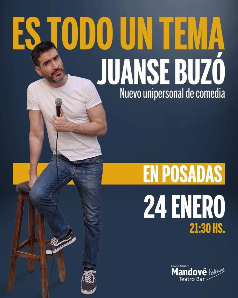Stand Up: Es todo un tema de Juanse Buzó