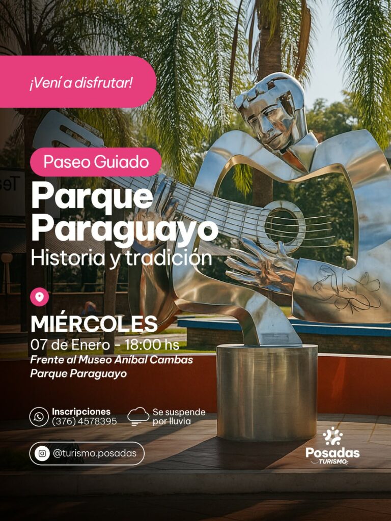 Paseo Guiado Parque Paraguayo “Historia y Tradición”.