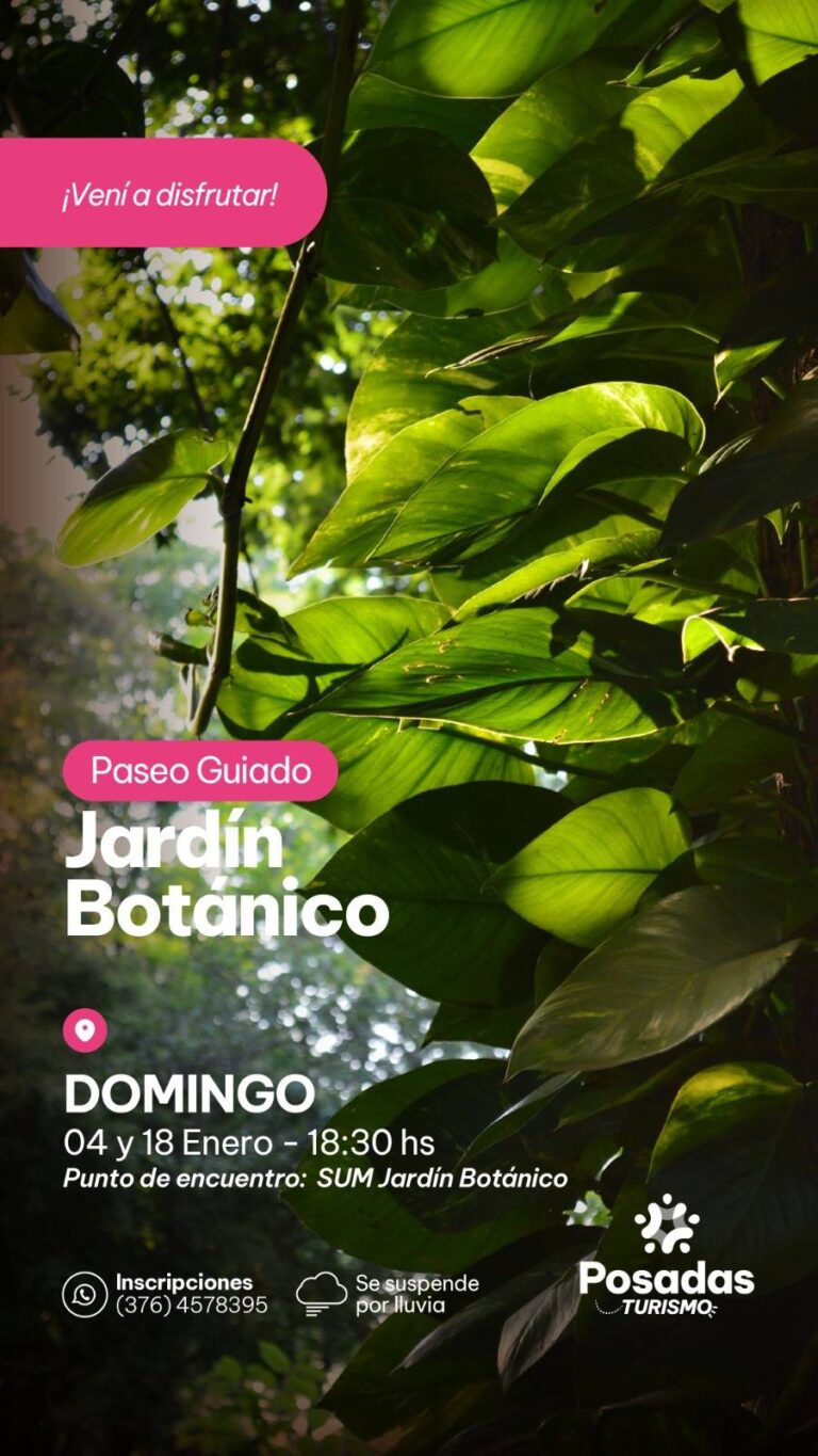 Paseo Guiado Jardín Botánico