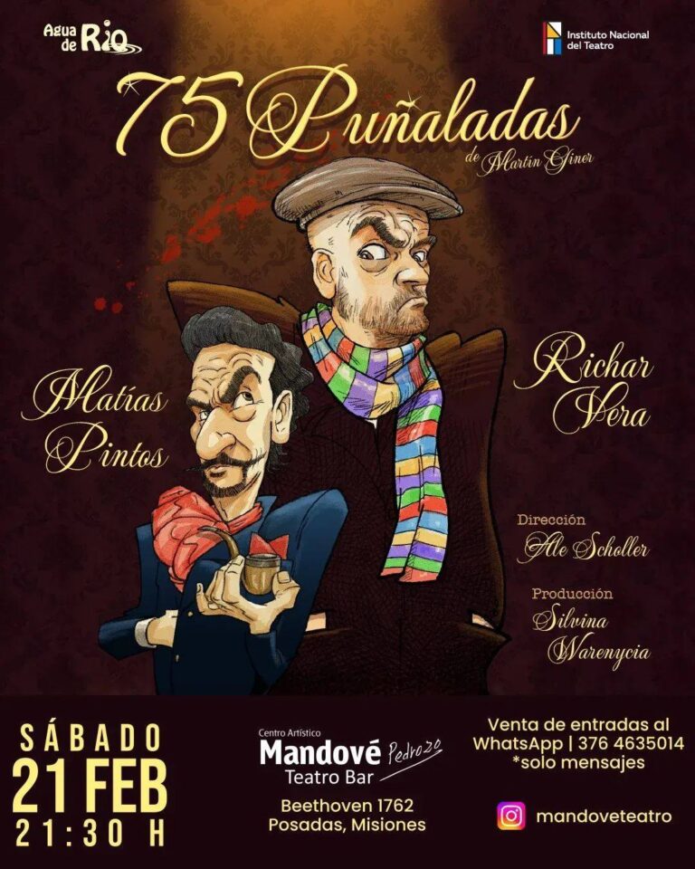 75 Puñaladas, Una comedia negra de Martin Giner