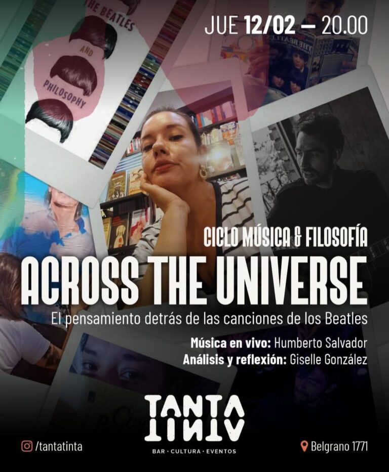 Ciclo Música & Filosofía «Across The Universe»