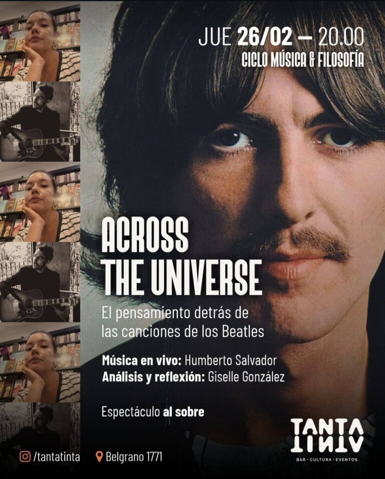 Ciclo Música & Filosofía «Across The Universe»