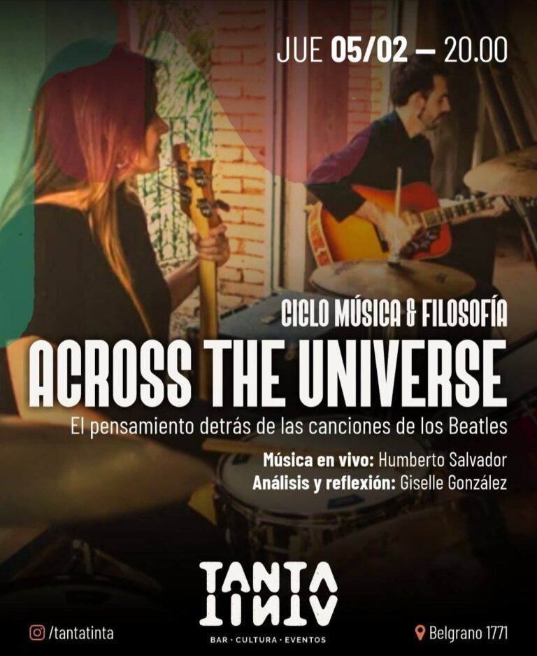 Ciclo Música & Filosofía «Across The Universe»