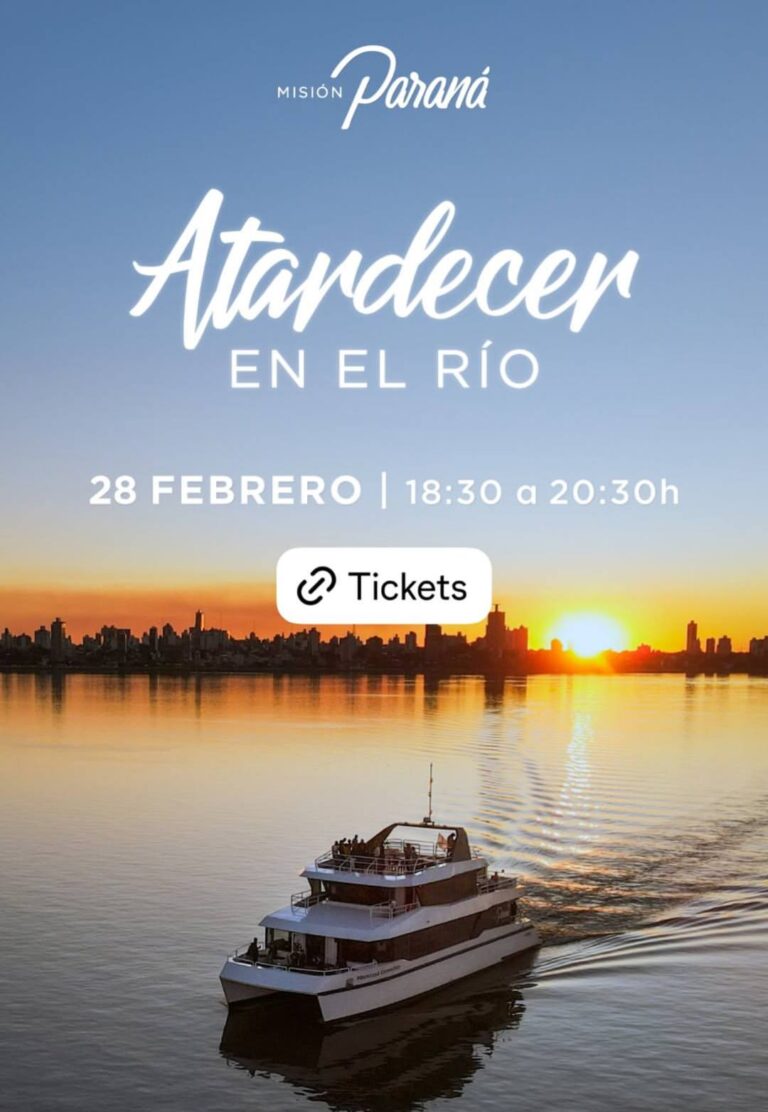 Atardecer en el Río