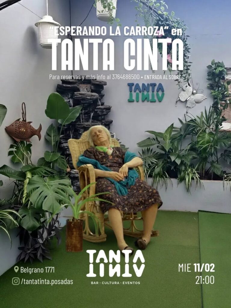 TANTA CINTA Cineclub presenta «Esperando la Carroza»