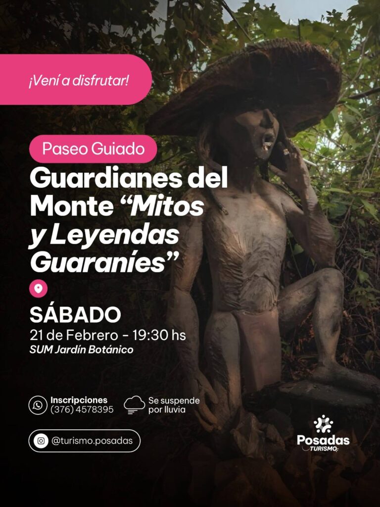 Paseo Guiado Guardianes del Monte: «Mitos y Leyendas Guaraníes»