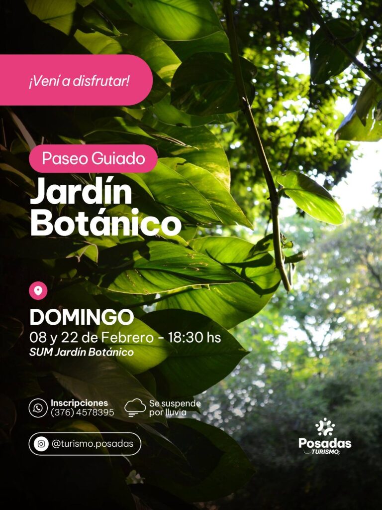 Paseo Guiado Jardín Botánico