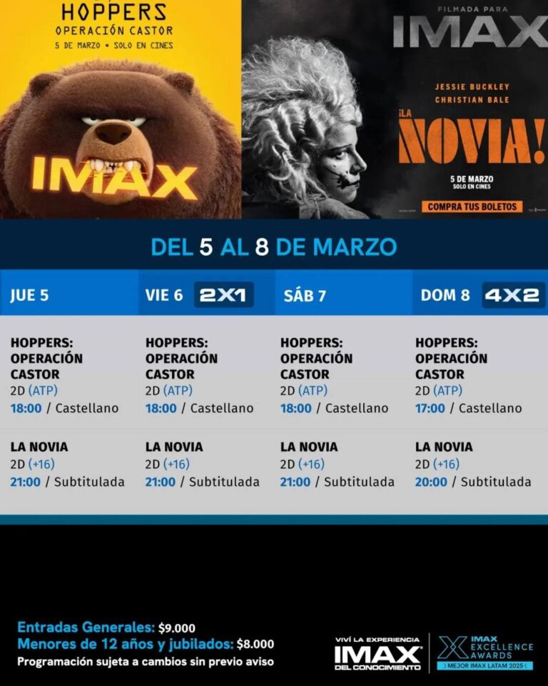 «Hoppers: Operación Castor» y «La Novia»