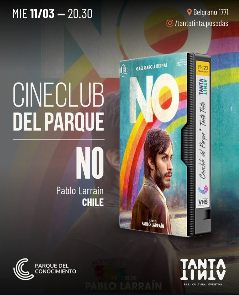 Cineclub del Parque presenta «NO»